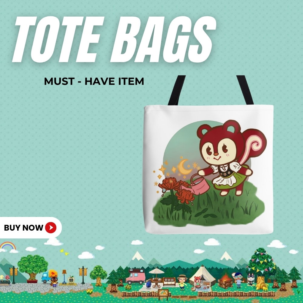 Animal Crossing Tote Bags - Animal Crossing AU Store