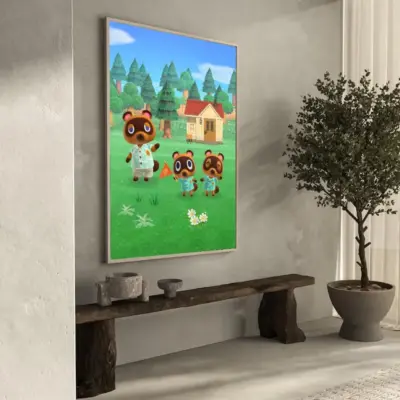 Animal Crossing Happy Villagers Wall Art