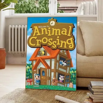 Animal Crossing Island Adventure Wall Art
