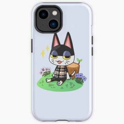 Punchy Lazy Cat Iphone Case
