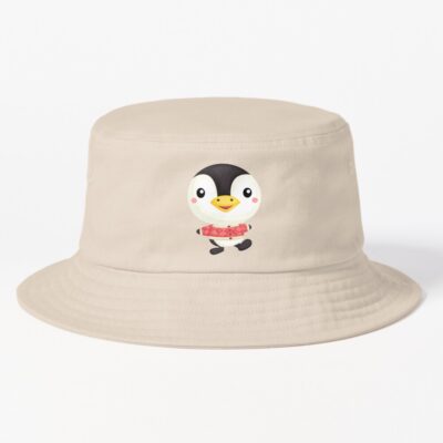 Penguin Crossing Villagers Bucket Hat