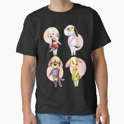 Dogs Crossing Island Life T-shirt