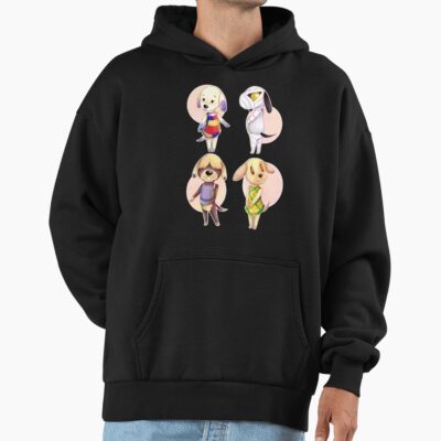 Dogs Crossing Island Life Hoodie