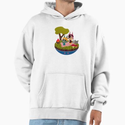 Webfishing Character Island Scene Hoodie