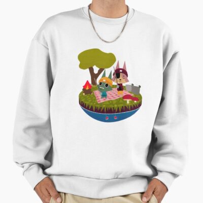 Webfishing Character Island Scene Sweatshirt