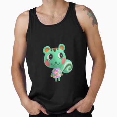 Mint Cool Squirrel Tank Top
