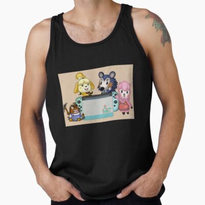 Animal Crossing Villager Friends Tank Top