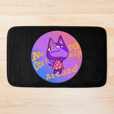 No One Is Here To Help Bath Mat