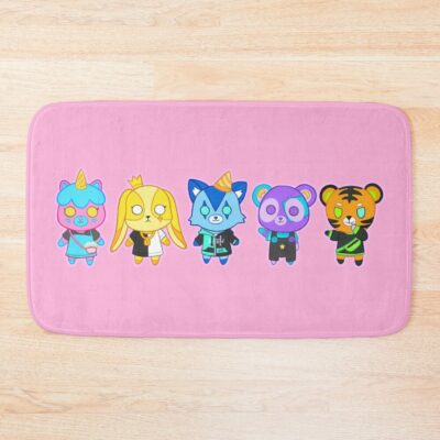 Krew Plushie Friends Bath Mat
