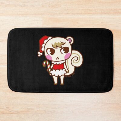 Christmas Marshal Animal Crossing Bath Mat