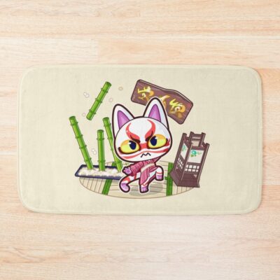 Kabuki Cranky Cat Bath Mat