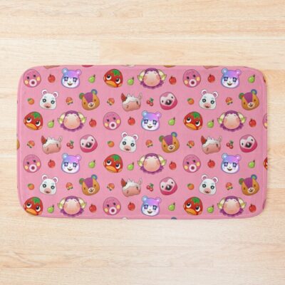 Animal Crossing Cute Villagers Bath Mat