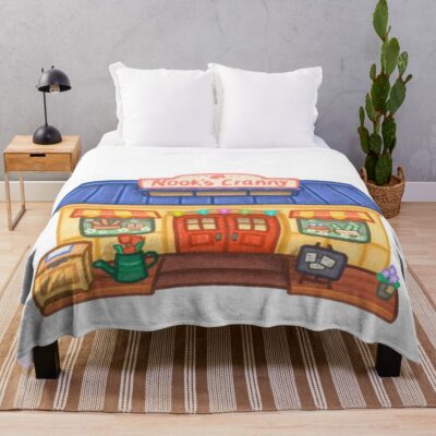 Nook's Cranny Shop Throw Blanket