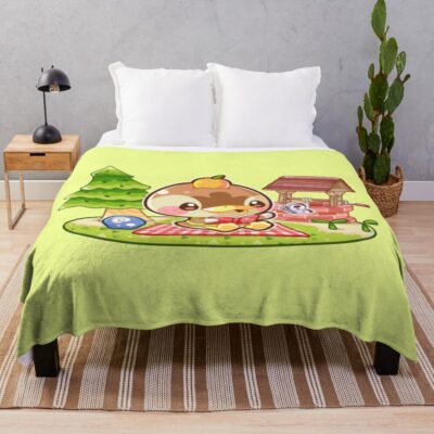 Molly Sweet Duck Throw Blanket