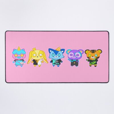 Krew Plushie Friends Mouse Pad