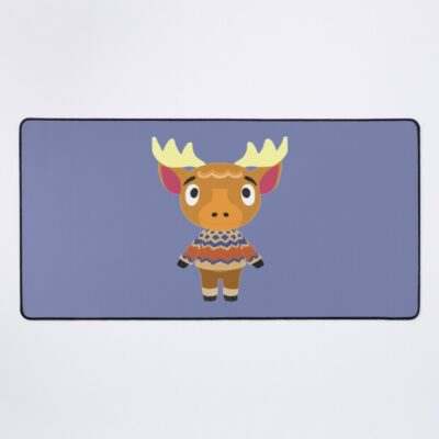 Erik Happy Reindeer Mouse Pad