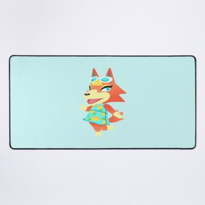 Audie Wolf Island Life Mouse Pad
