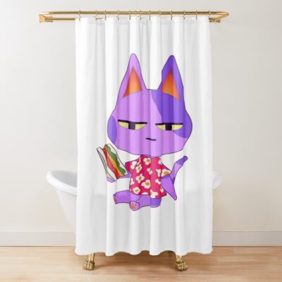 Bob Lazy Island Life Shower Curtain