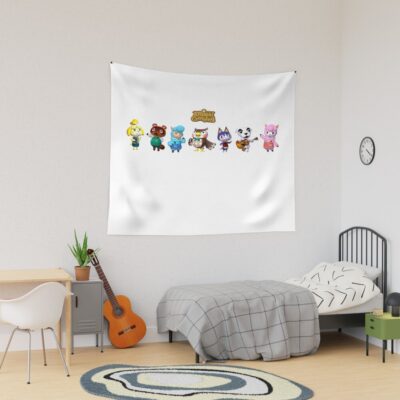 Animal Crossing Villager Life Tapestry