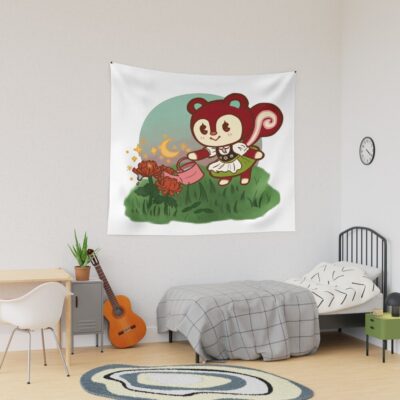 Poppy Cozy Island Life Tapestry
