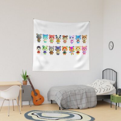 Animal Crossing Cub Friends Tapestry