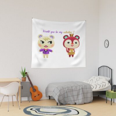Poppy And Marshal Valentine Tapestry