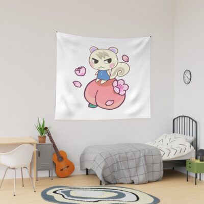 Peachy Marshal Villager Tapestry