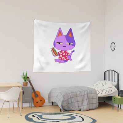 Bob Lazy Cat Acnh Tapestry