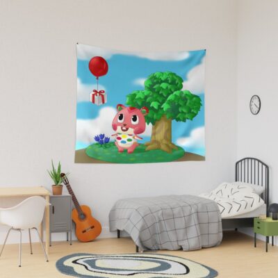 Apple Spring Stroll Tapestry