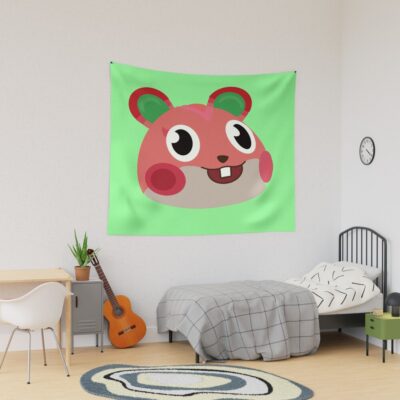 Apple Sweet Hamster Villager Tapestry