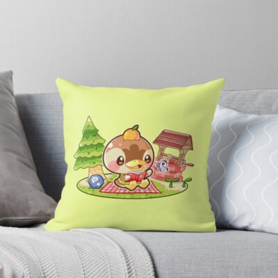 Molly Sweet Duck Throw Pillow
