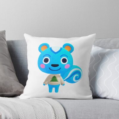 Filbert Cozy Squirrel Throw Pillow