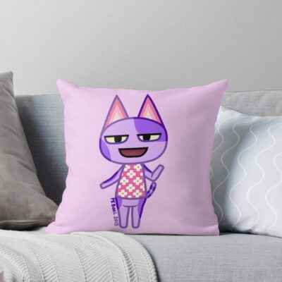 Bob Acnl Classic Villager Throw Pillow