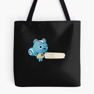 Filbert Head Empty Sticker Tote Bag