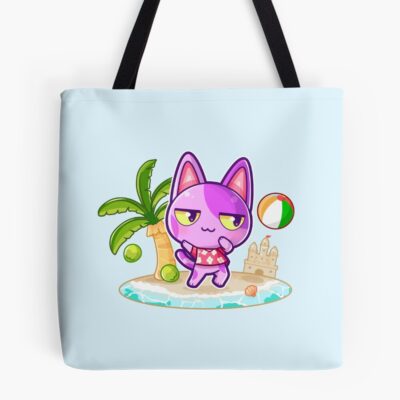 Bob Lazy Cat Villager Tote Bag