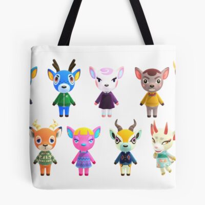 Animal Crossing Cub Villagers Tote Bag