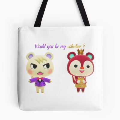 Poppy And Marshal Valentine Tote Bag