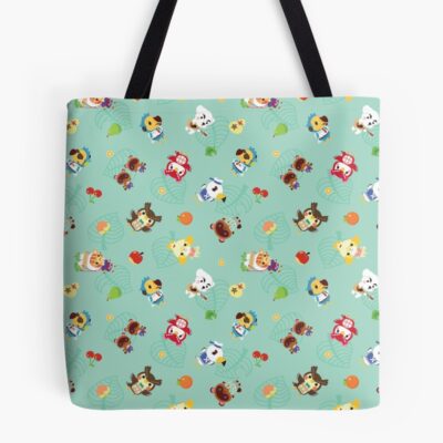 Cute Animal Crossing Villagers Tote Bag